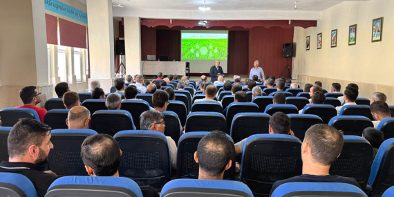 Çiftçilere Değişen İklim ve gübreleme eğitimi verildi