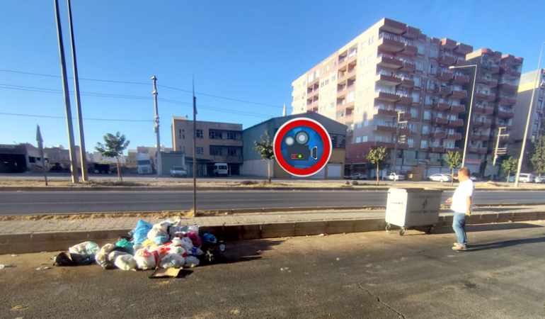 Kızıltepelilere Çağrı, Çöpler Konteynerlere Atılmalı!