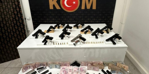 Silah kaçakçılığı ve ticaretine yönelik operasyon