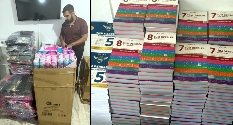 Kızıltepe Belediyesi 3 Bin Öğrenciye Kırtasiye Yardımı Dağıttı