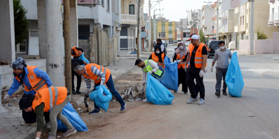 ‘Temiz Kızıltepe İçin El Ele’ Kampanyası Devam Ediyor