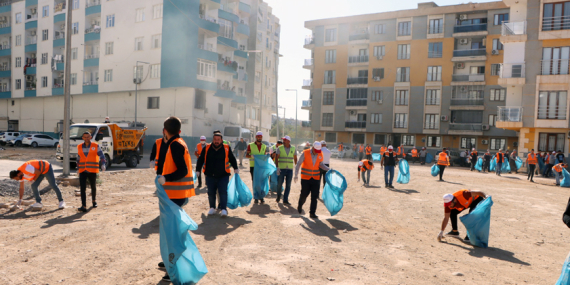 “Temiz Kızıltepe İçin El Ele” Kampanyasına Zergan Mahallesi’nde devam edildi