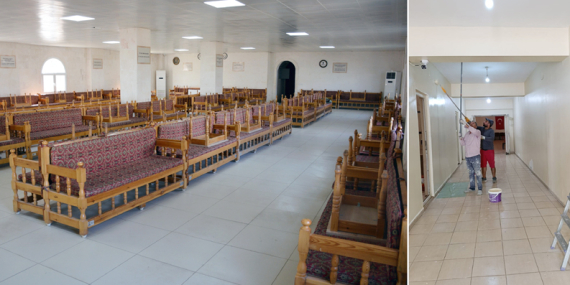 Kızıltepe Belediyesi 3 mahallede taziye evlerini yeniledi