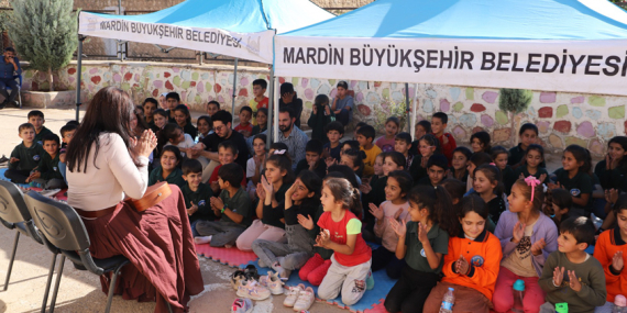 Kırsal Mahallelerde Çocuklara Masal Dolu Etkinlikler