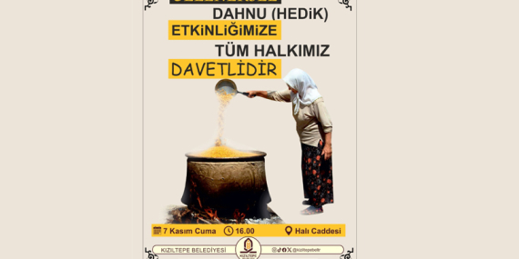 Geleneksel Dahnu (Hedik) Etkinliğine Davet