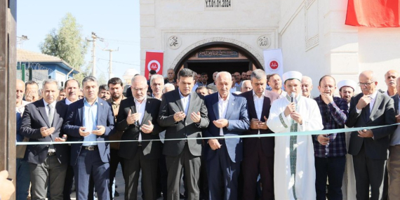 Hacı Memduh Kavan Camisinin açılışı yapıldı