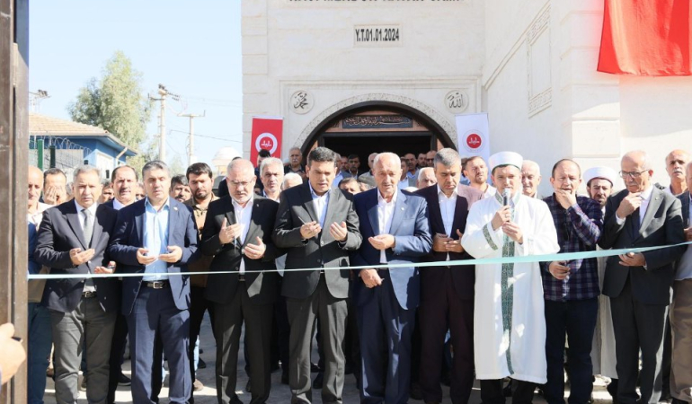 Hacı Memduh Kavan Camisinin açılışı yapıldı