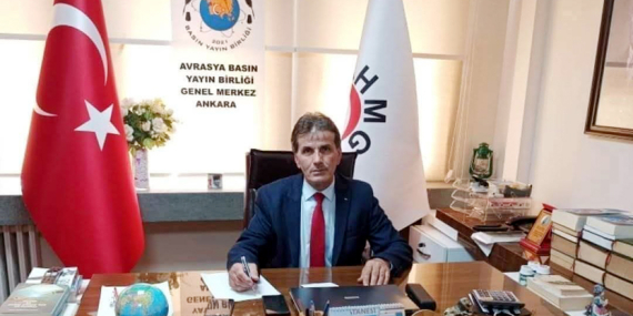 Avrasya Başkanı Durmuş’tan Teşekkür Mesajı