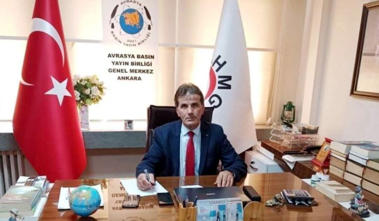 Avrasya Başkanı Durmuş’tan Teşekkür Mesajı