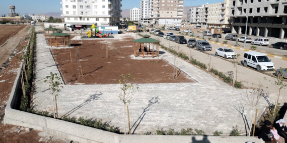 Kızıltepe Belediyesi 2.500 Metrekarelik Yeni Parkı Hizmete Açtı