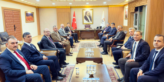 Trabzon Büyükşehir Belediye Başkanı Genç,  Kaymakam Şahin’i Ziyaret Etti