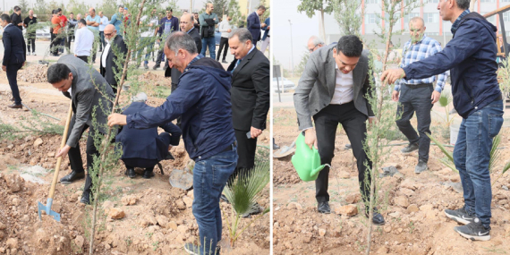 Kızıltepe’de fidan dikme etkinliği düzenlendi