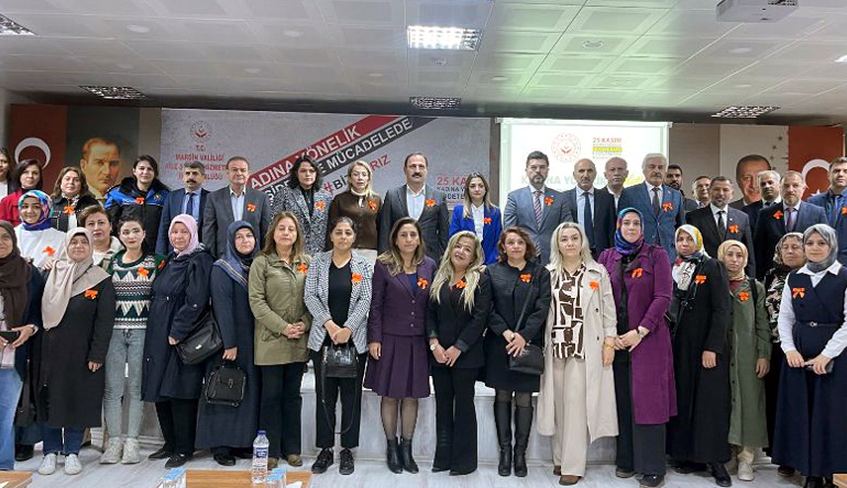 Mardin Aile Sosyal Müdürlüğünden Kadına Yönelik Şiddete Karşı Uluslararası Mücadele Günü Etkinliği