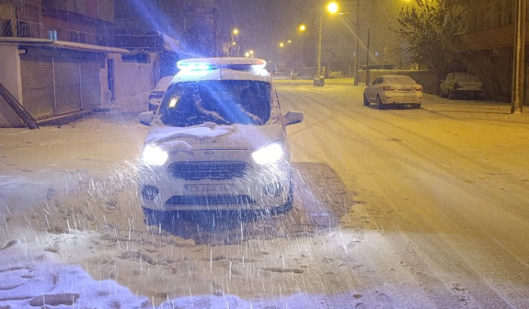 Kızıltepe Belediyesi Zabıta Ekipleri Gece Boyu Teyakkuzda