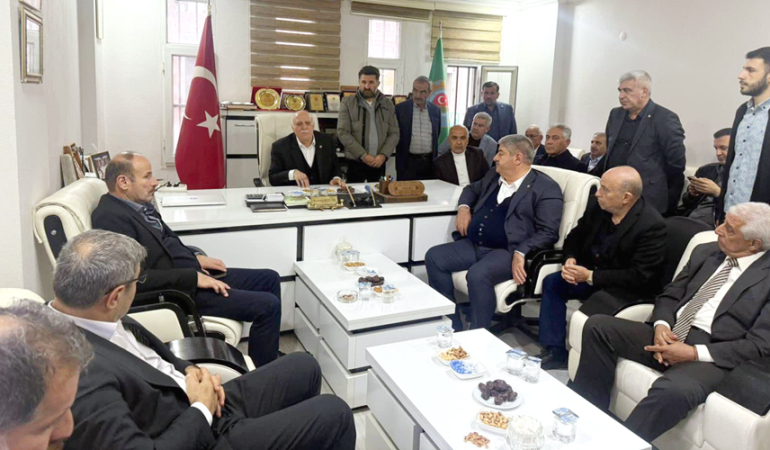 TZOB Başkanı Bayraktar’dan Dinler’e taziye ziyareti
