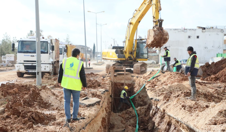 Kızıltepe Stadyum Caddesi’nde Altyapı Çalışması Nedeniyle Trafik Düzenlemesi