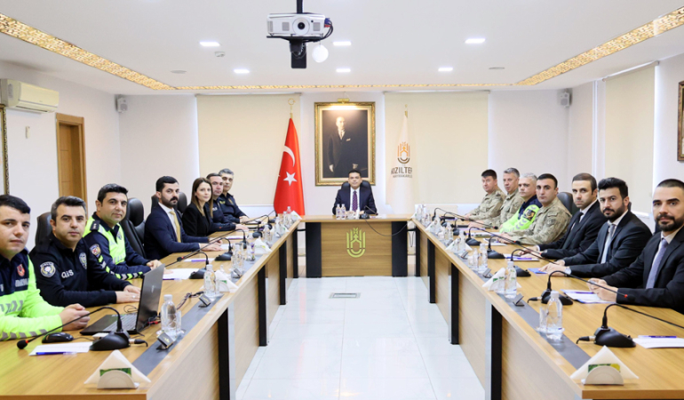 Kızıltepe de Asayiş Ve Güvenlik Toplantısı Gerçekleştirdi