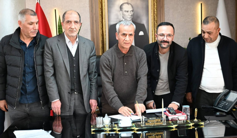 Kızıltepe Belediyesi’nde Kadrolu Memurların Toplu İş Sözleşmesi İmzalandı