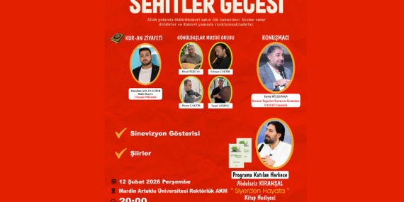 HAMAS Yöneticisi Şehitler ve Kudüs Programı İçin Mardin’e Geliyor