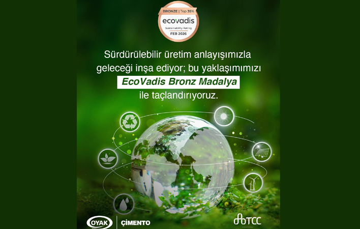 OYAK Çimento’ya Küresel Sürdürülebilirlik Onayı