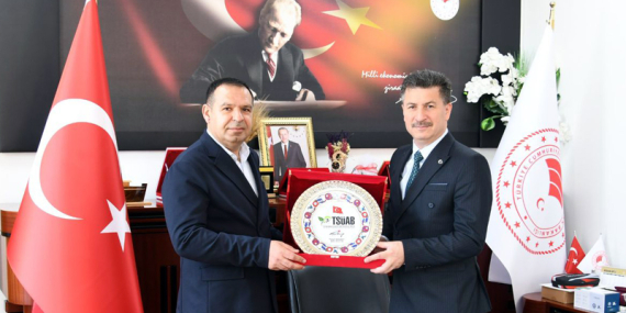 TSÜAB’dan İl Müdürü Gümüş’e Ziyaret