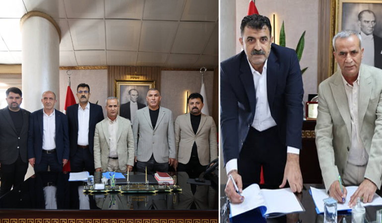 Kızıltepe Belediyesi ile Belediye-İş Sendikası Arasında TİS Anlaşması İmzalandı