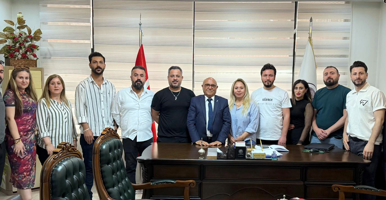 Berberler Kuaförler ve Güzellik Uzmanı Derneğinden Nezaket Ziyareti