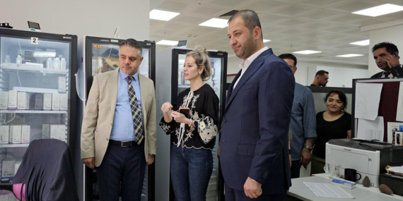 Mardin Eğitim ve Araştırma Hastanesi Patoloji Laboratuvarına Cihaz Bağışı