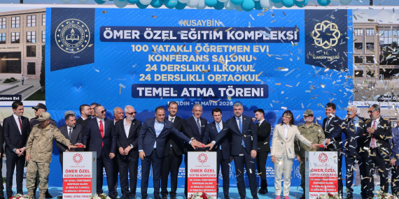 Ömer Özel Eğitim Kompleksi Temel Atma Töreni