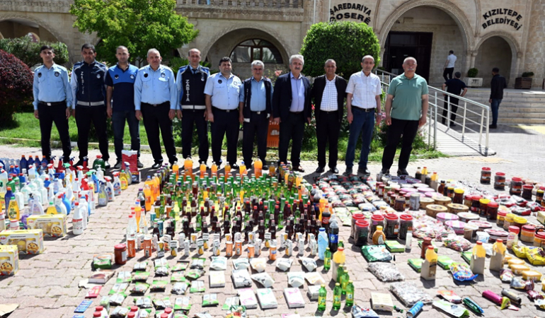 Kızıltepe Belediyesi,Zabıta,Denetim,Tarihi Geçmiş Ürün