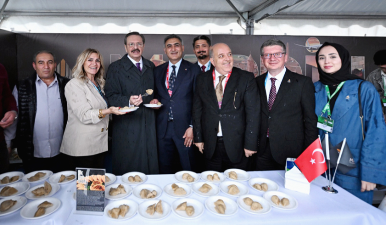 Mardin yöresel gastronomi stantı Ankara’da yoğun ilgi gördü