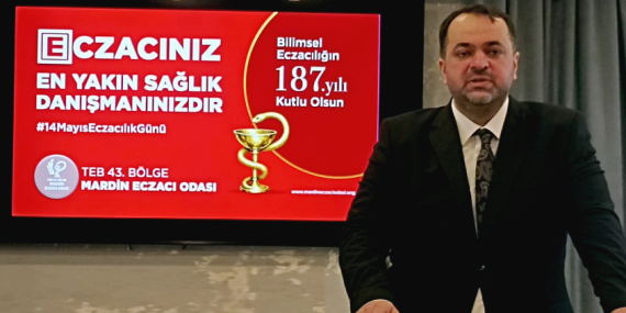 Mardin Eczacı Odası Basın mensupları ile bir araya geldi