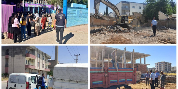 Kızıltepe Belediyesi LGS Sınavı İçin sahada görev yaptı