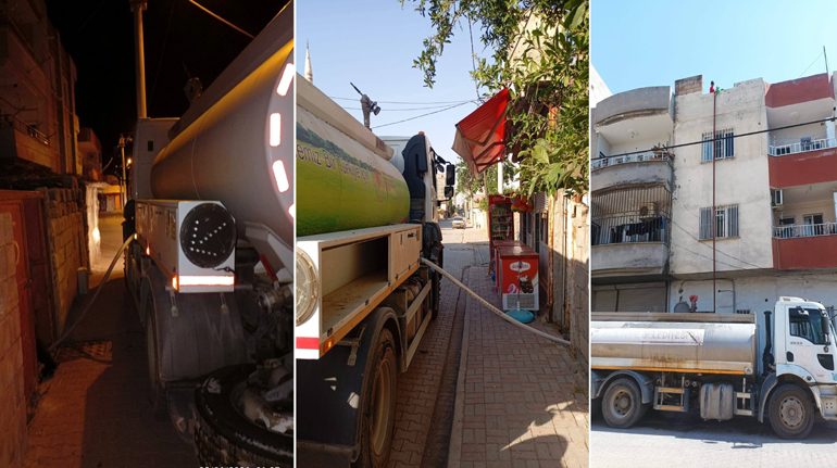 Kızıltepe Belediyesi 7/24 Su Dağıtımını Sürdürüyor
