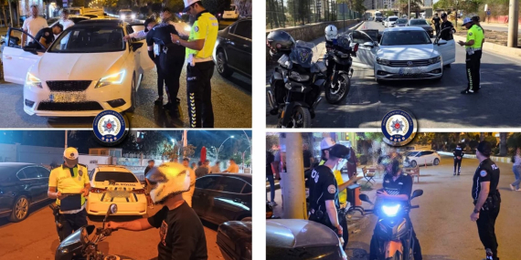 Kızıltepe de “Asayiş ve Trafik Uygulaması” gerçekleştirildi