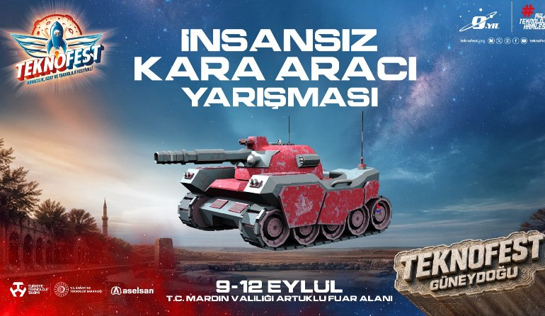 TEKNOFEST İnsansız Kara Aracı Yarışması Mardin’de Düzenlenecek