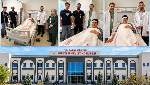 Kızıltepe Devlet Hastanesinde ileri düzey Parotis cerrahisi başarıyla gerçekleştirildi