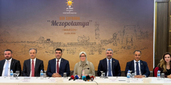 Ak Parti genel başkan yardımcısı Uygur, Mardin’de Türkiye Yüzyılı Buluşmalarına katıldı