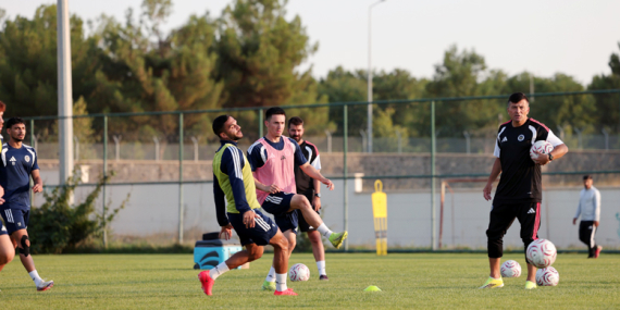 Mazıdağı Fosfatspor, Yeni Mersin İdmanyurdu maçının hazırlıklarına başladı