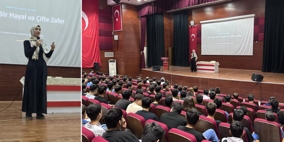 TEKNOFEST Türkiye Birincisi Kepenç, Kızıltepe’de Öğrencilerle Buluştu